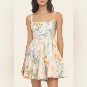 AGUA by AGUA BENDITA SAPUCAI FLORECER MINI DRESS NEW